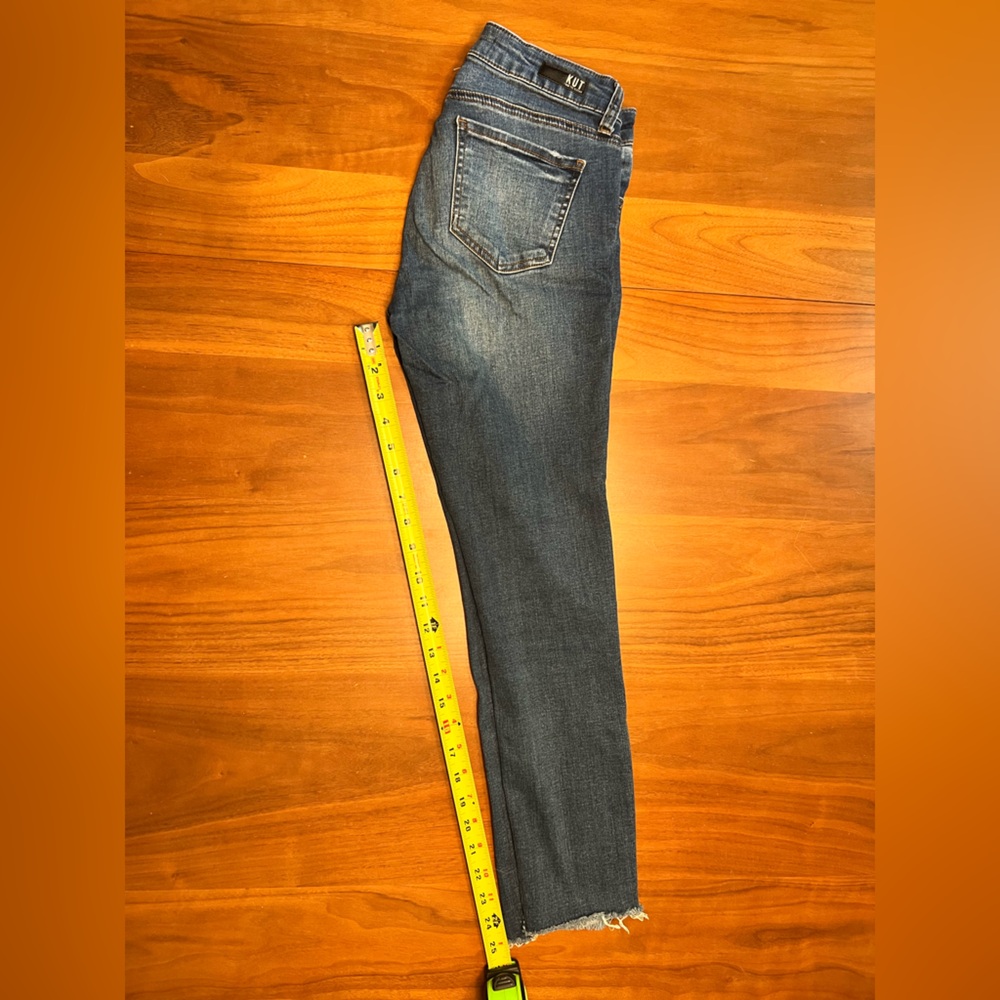 Kut from the Kloth Dark Wash Denim Shorts